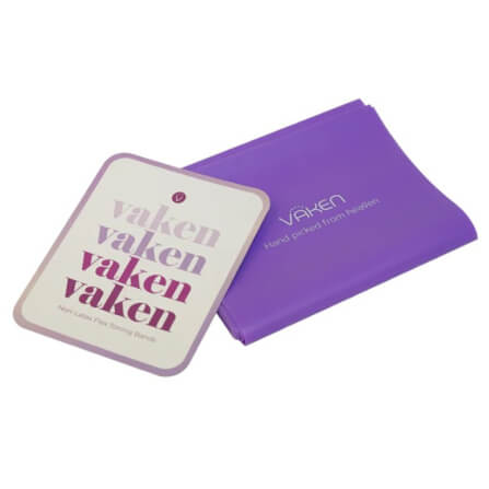  ยางยืดสำหรับออกกำลังกาย Vaken รุ่น Flex Band_Extra Strength (Non Latex) - Purple_1